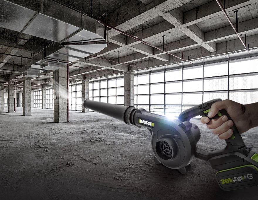 Máy thổi bụi pin 20V WORX WU230.9