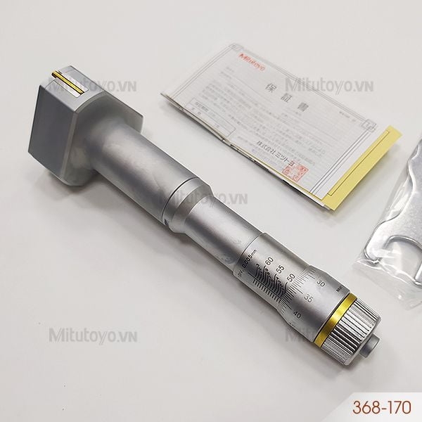 Panme 3 chấu đo lỗ 50-63mm/0.005mm Mitutoyo 368-170