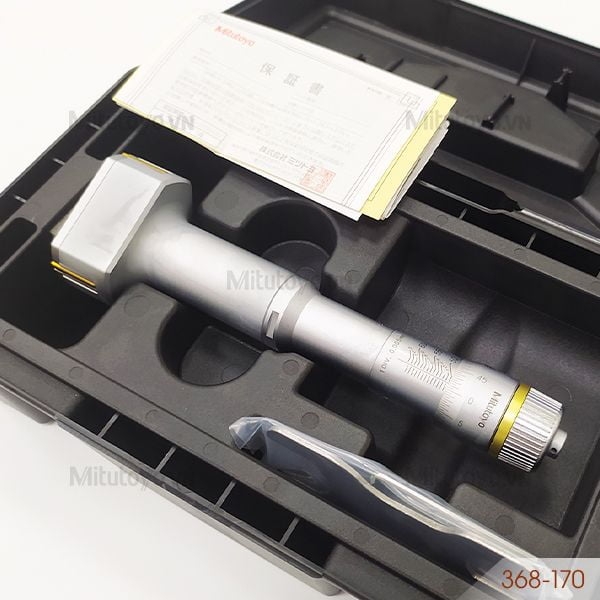 Panme 3 chấu đo lỗ 50-63mm/0.005mm Mitutoyo 368-170