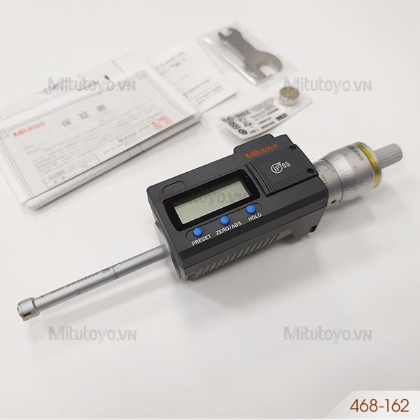 Panme điện tử đo lỗ 3 chấu 8-10mm/0.001mm Mitutoyo 468-162
