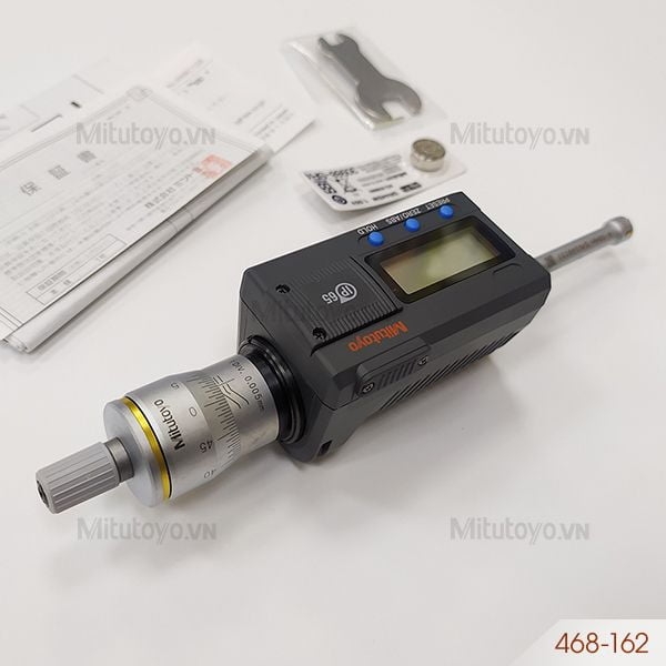 Panme điện tử đo lỗ 3 chấu 8-10mm/0.001mm Mitutoyo 468-162