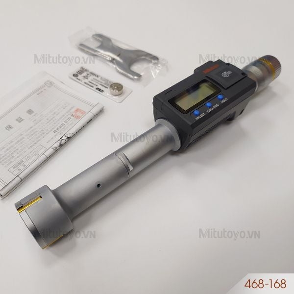 Panme điện tử đo lỗ 3 chấu 30-40mm/0.001mm Mitutoyo 468-168