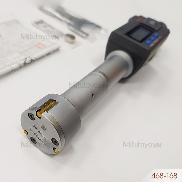 Panme điện tử đo lỗ 3 chấu 30-40mm/0.001mm Mitutoyo 468-168