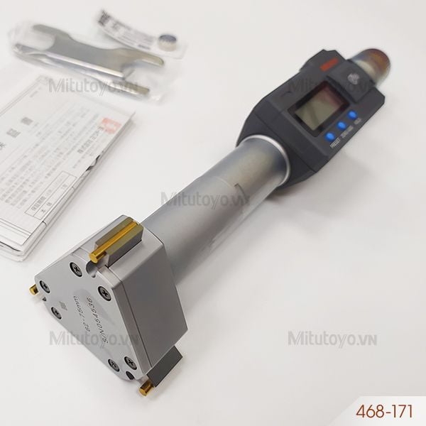 Panme điện tử đo lỗ 3 chấu 62-75mm/0.001mm Mitutoyo 468-171