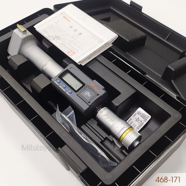 Panme điện tử đo lỗ 3 chấu 62-75mm/0.001mm Mitutoyo 468-171
