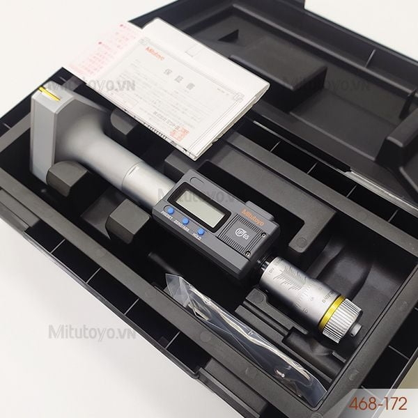 Panme điện tử đo lỗ 3 chấu 75-88mm/0.001mm Mitutoyo 468-172