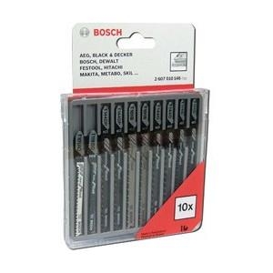 Bộ lưỡi cưa gỗ 10 cây Bosch 2607010146