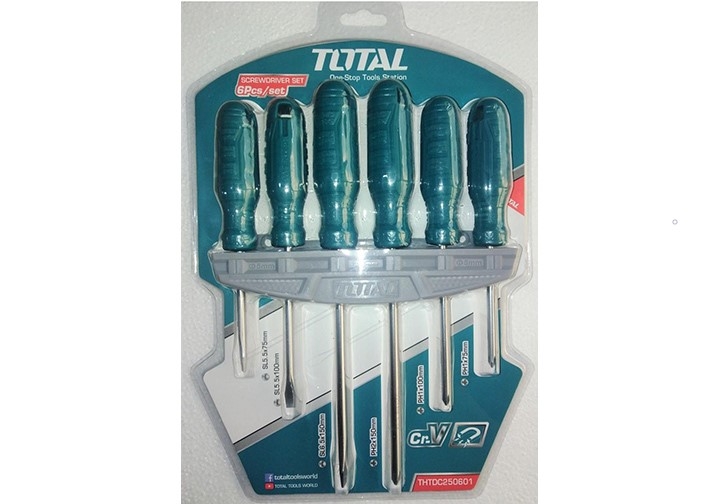 Bộ 10 tua vít THT250610 TOTAL