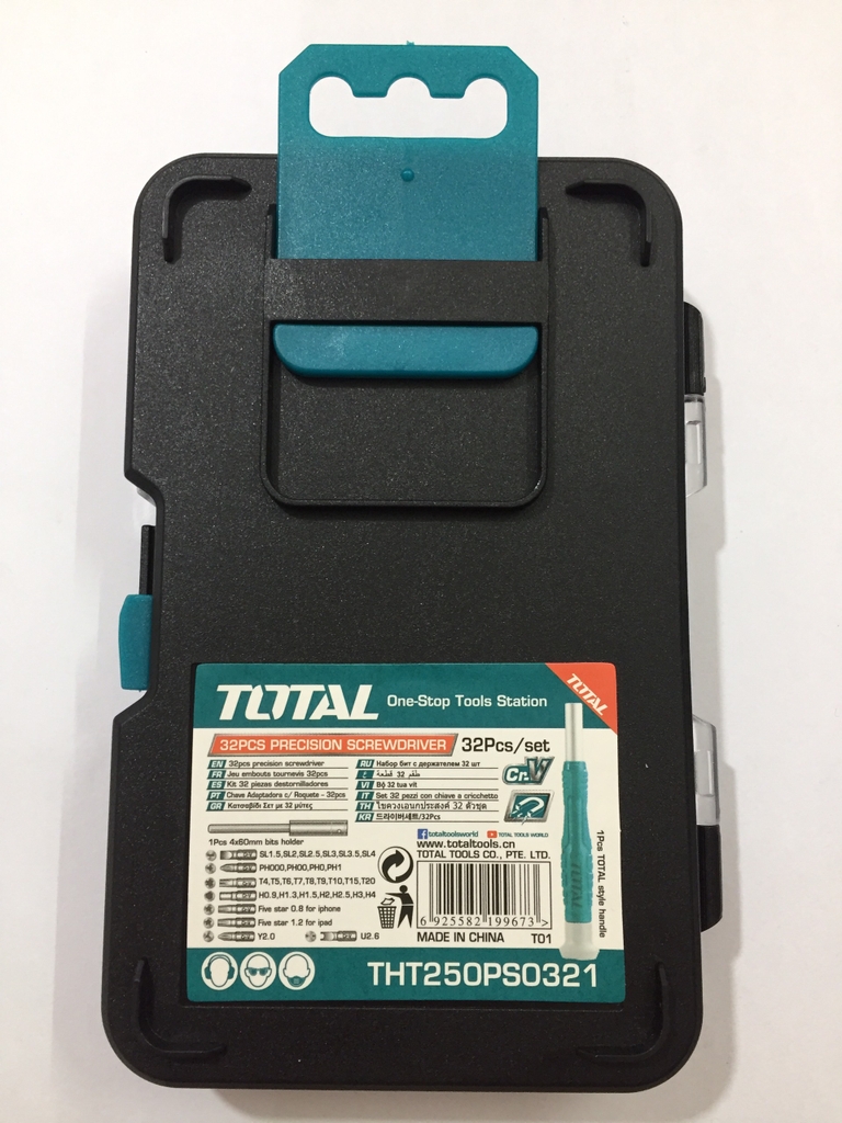 Bộ 32 tua vít sửa điện thoại THT250PS0321 TOTAL
