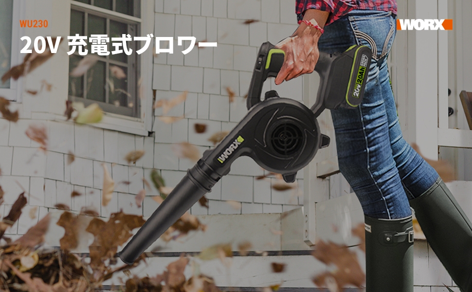 Máy thổi bụi pin 20V WORX WU230.9