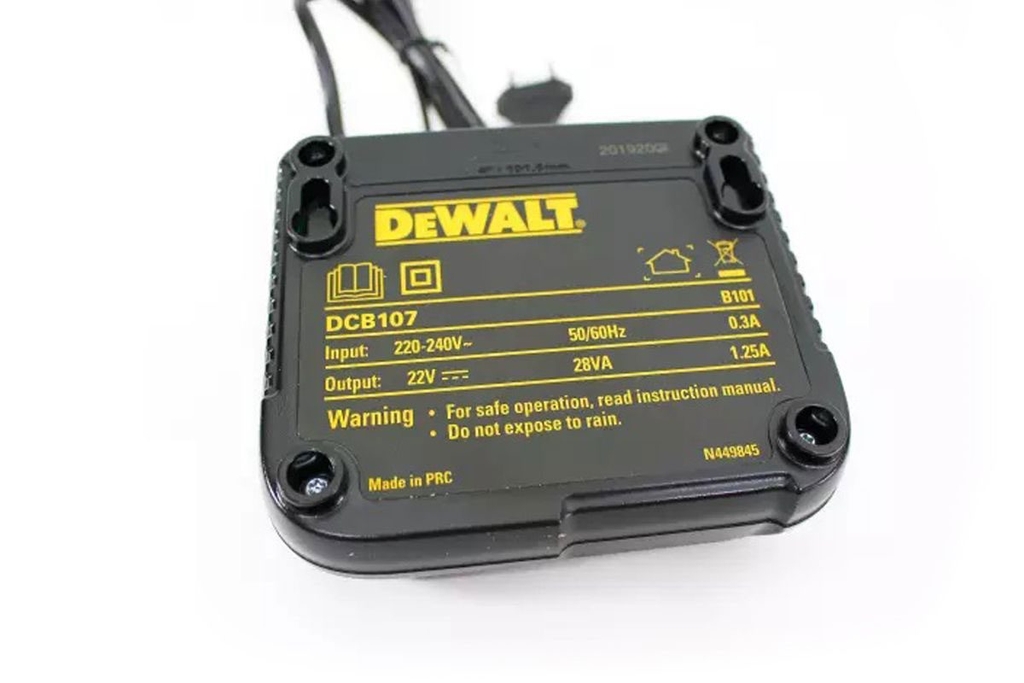 Bộ sạc pin 10.8-18V Dewalt DCB107-B1