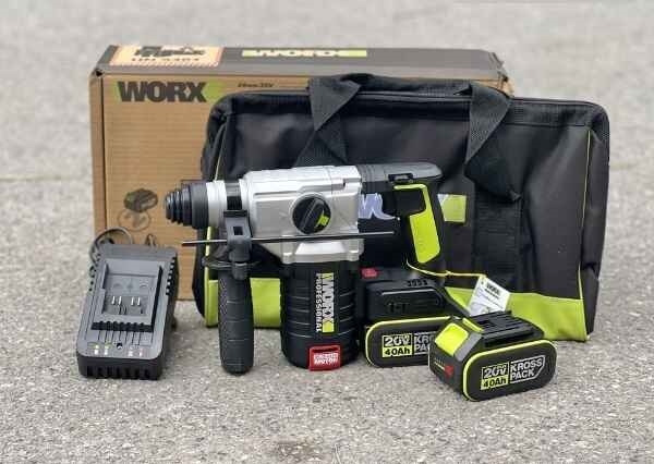 Máy khoan đục pin 20V WORX WU388
