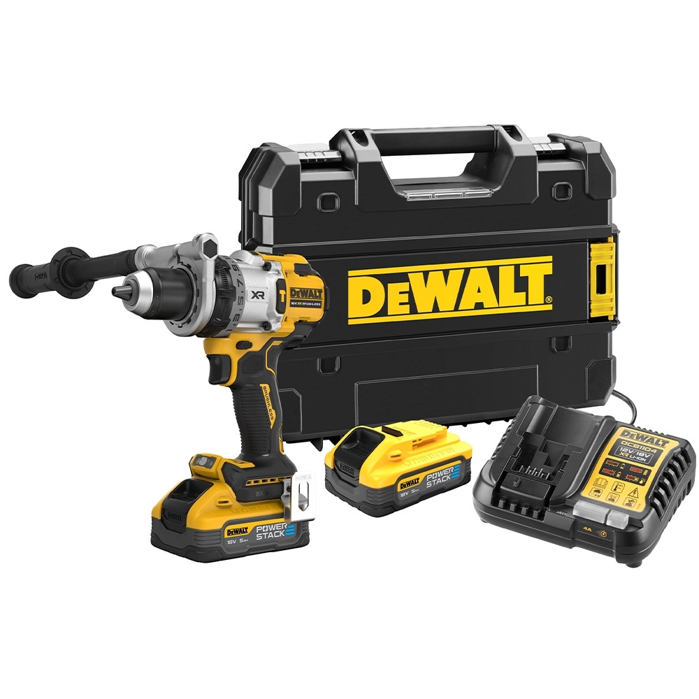 Máy Khoan Búa Dùng Pin 20V DEWALT DCD1007N (Chỉ thân máy, chưa bao gồm pin sạc)