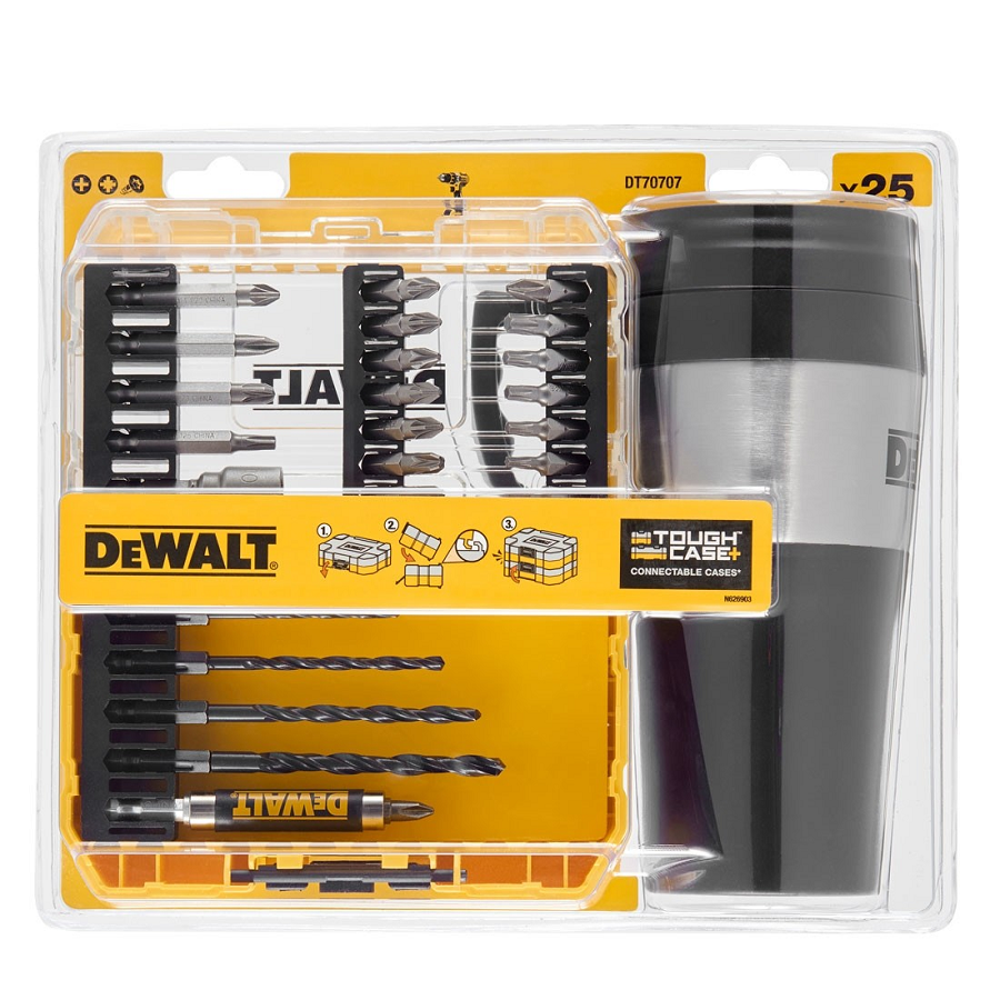 Bộ Mũi Khoan Vặn Vít Đa Năng 25 Món DeWalt DT70707-QZ