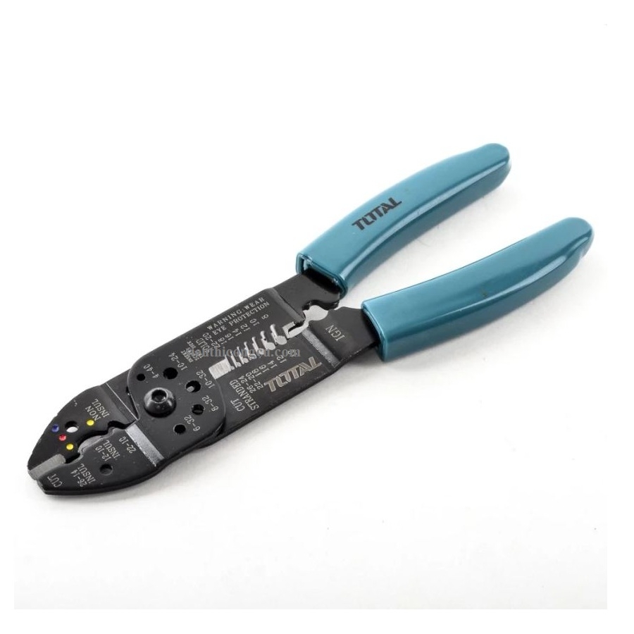 Kìm tuốt dây điện 8.5''/215mm Total THT15851 | sieuthicongcu.com