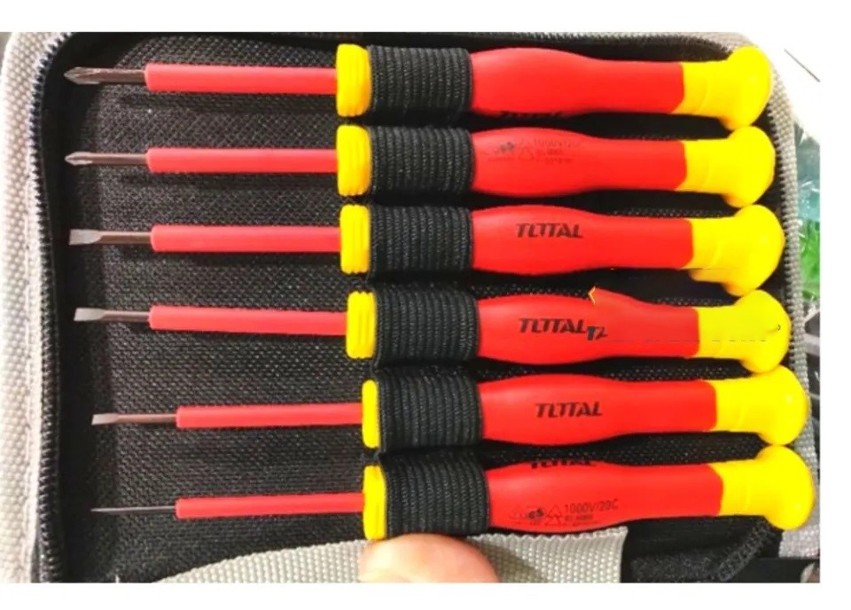 Bộ 6 tua vít chuẩn cách điện THKIPSD0601 TOTAL