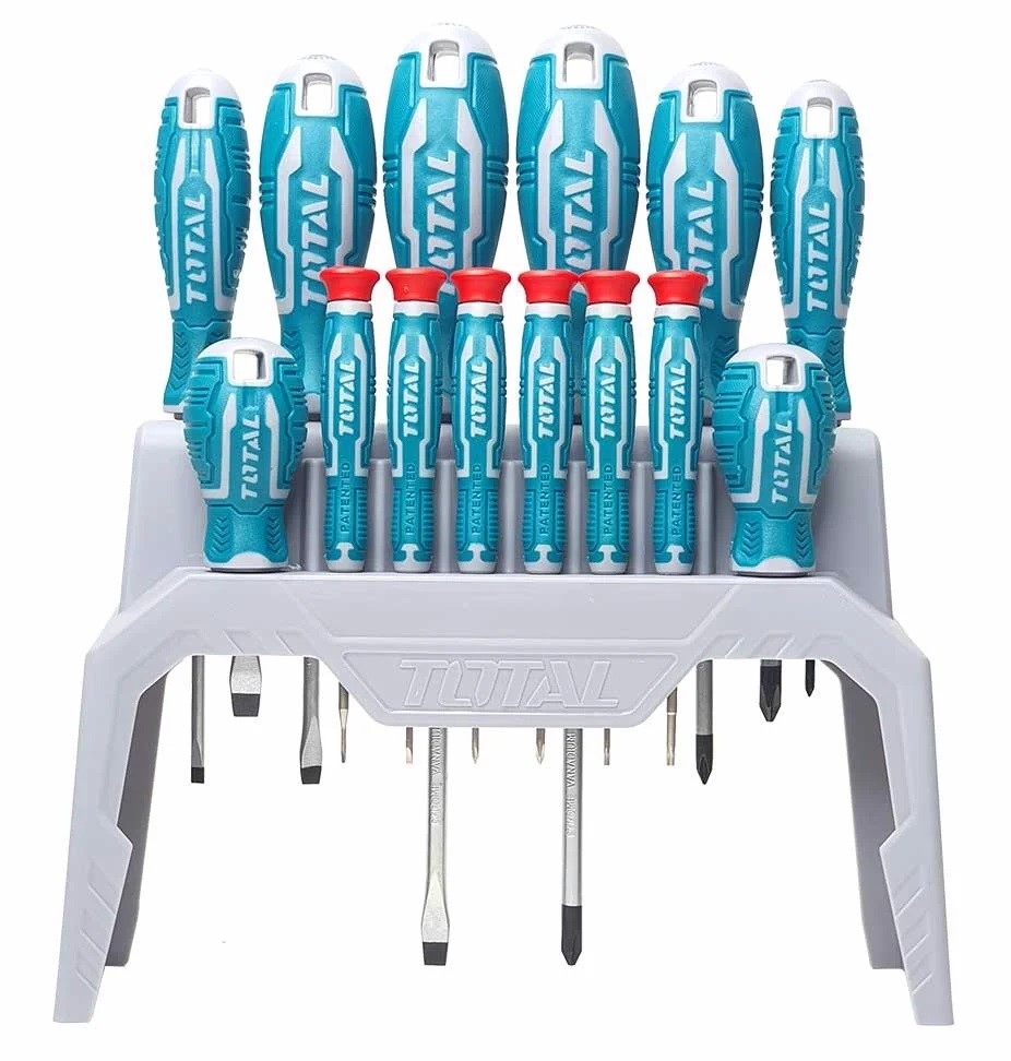 Bộ 14 tua vít chuẩn THT250614 TOTAL