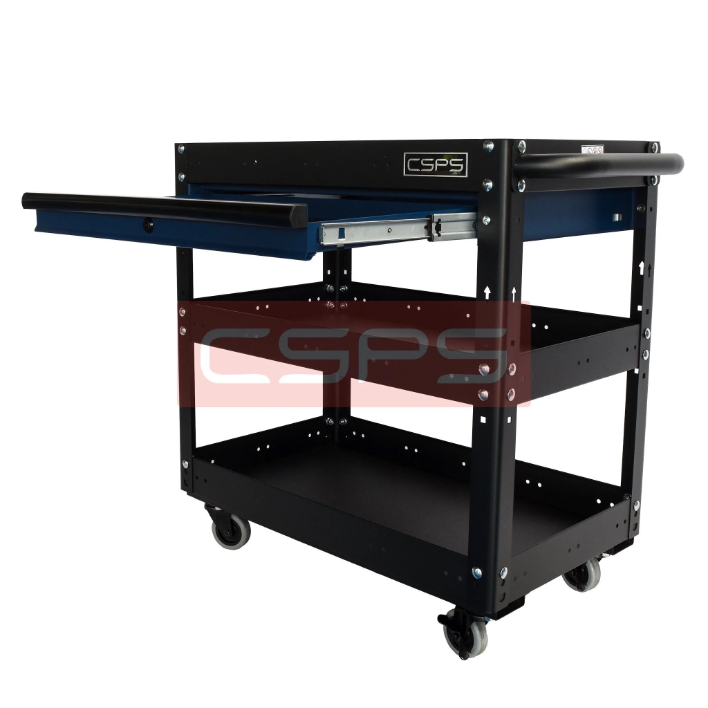 Xe đẩy 3 ngăn 71cm - 3 màu - Có hộc kéo CSPS VNUQ071XDBB3-1