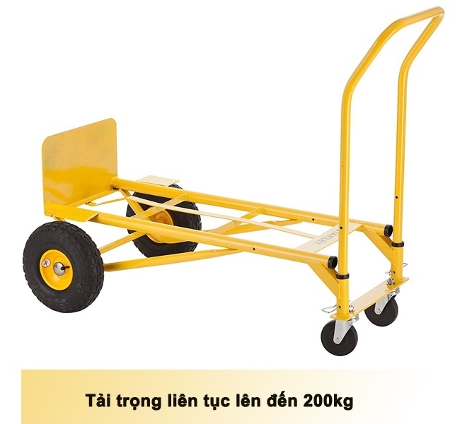 Xe đẩy hàng bằng tay đa năng 2 và 4 bánh, hiệu Stanley-USA MT519