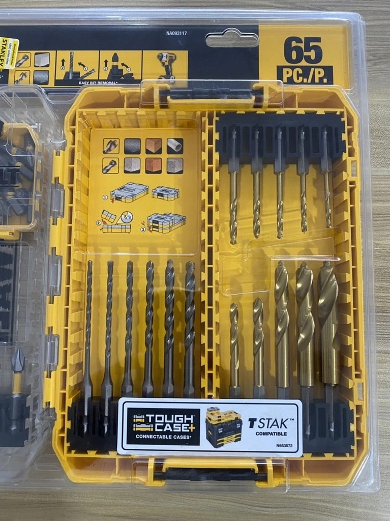 Bộ mũi bắn vít, mũi khoan đa năng Dewalt DWACS65