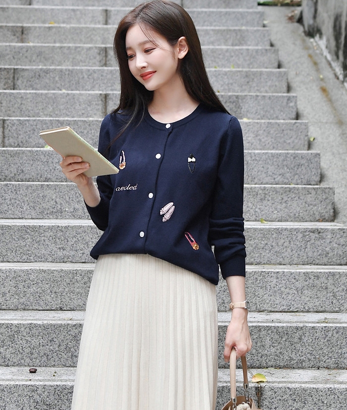 Áo khoác cardigan Hàn Quốc 092217