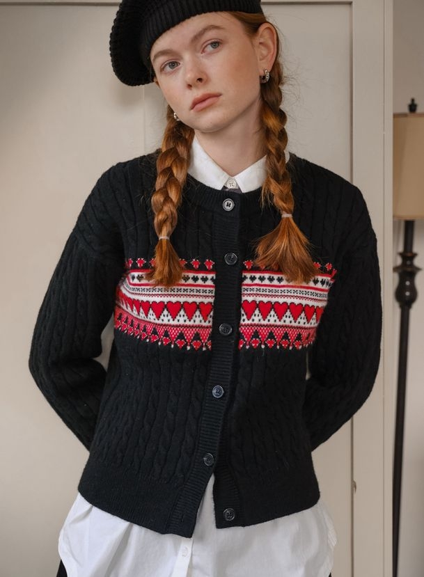 Áo khoác cardigan Hàn Quốc 011905