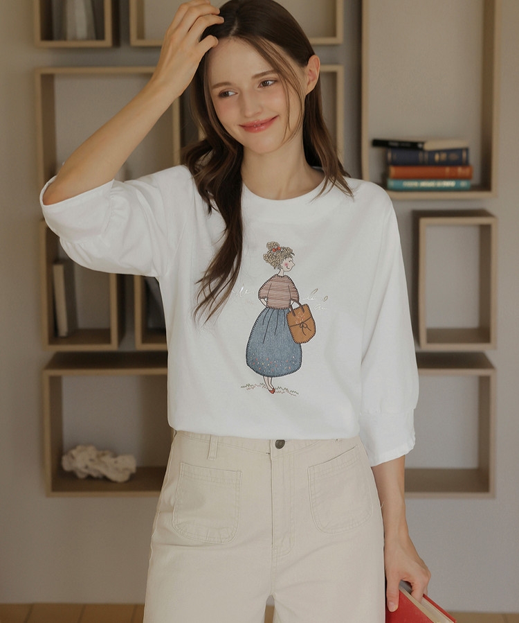 Áo thun nữ Hàn Quốc 092205