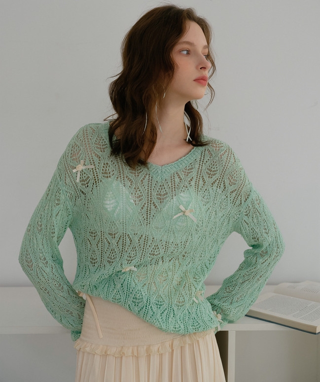 Áo thun len Hàn Quốc 050533