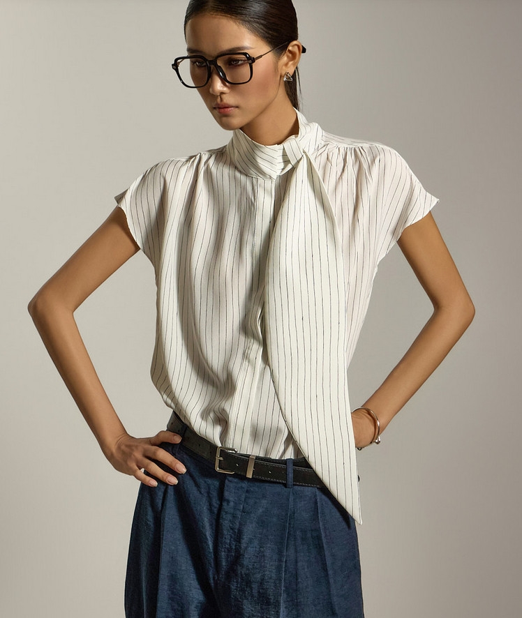 Sơ mi nữ Hàn Quốc 060110