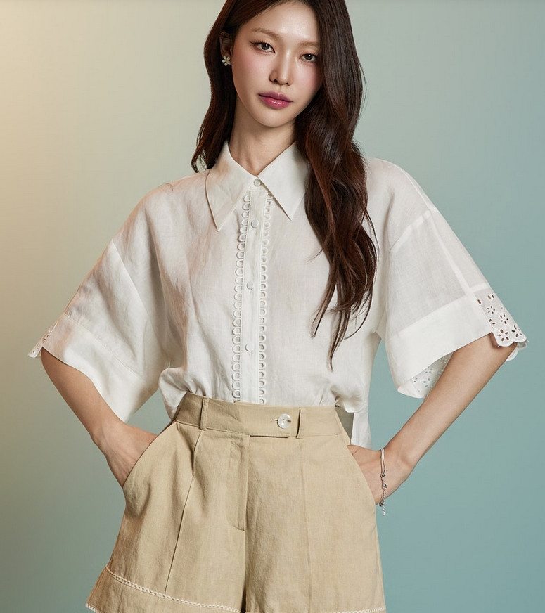 Sơ mi nữ Hàn Quốc 071714