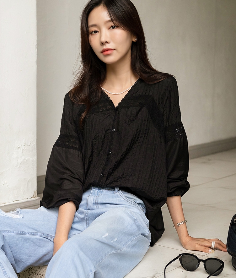 Sơ mi nữ Hàn Quốc 053003