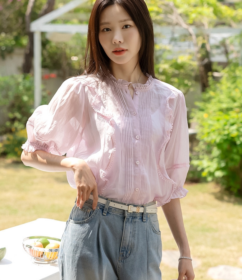 Sơ mi nữ Hàn Quốc 053011