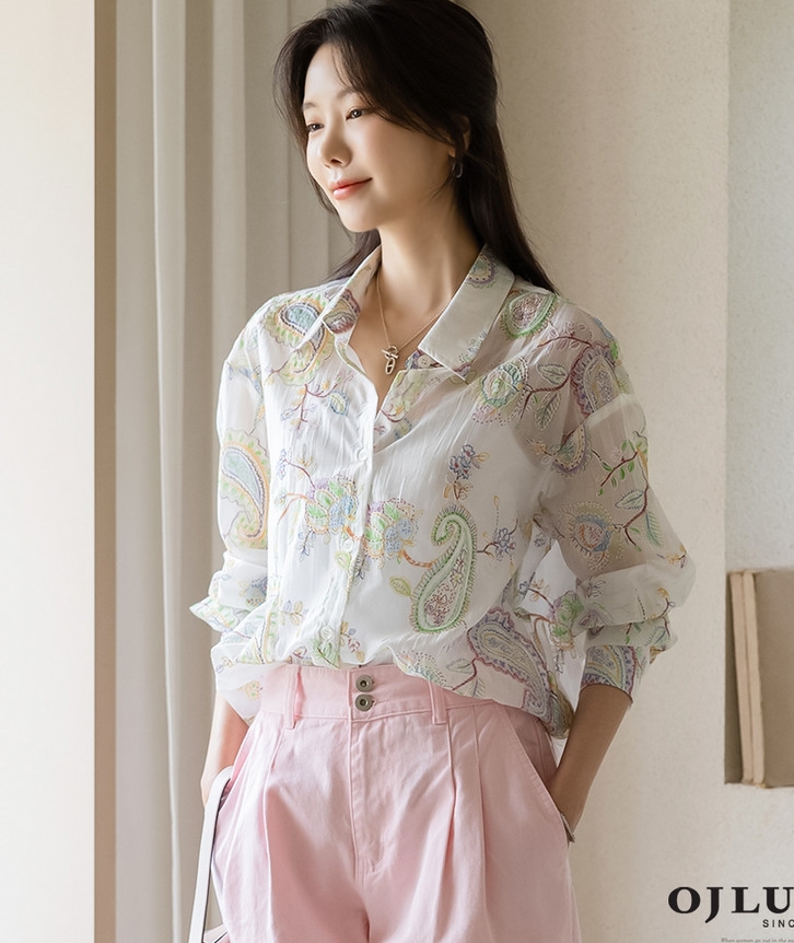 Sơ mi nữ Hàn Quốc 072904