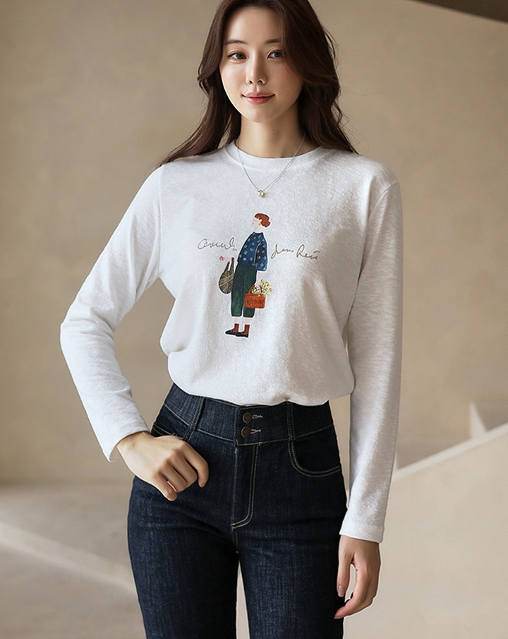 Áo thun nữ Hàn Quốc 091009