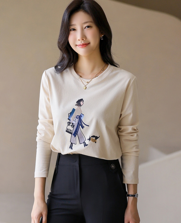 Áo thun nữ Hàn Quốc 091010