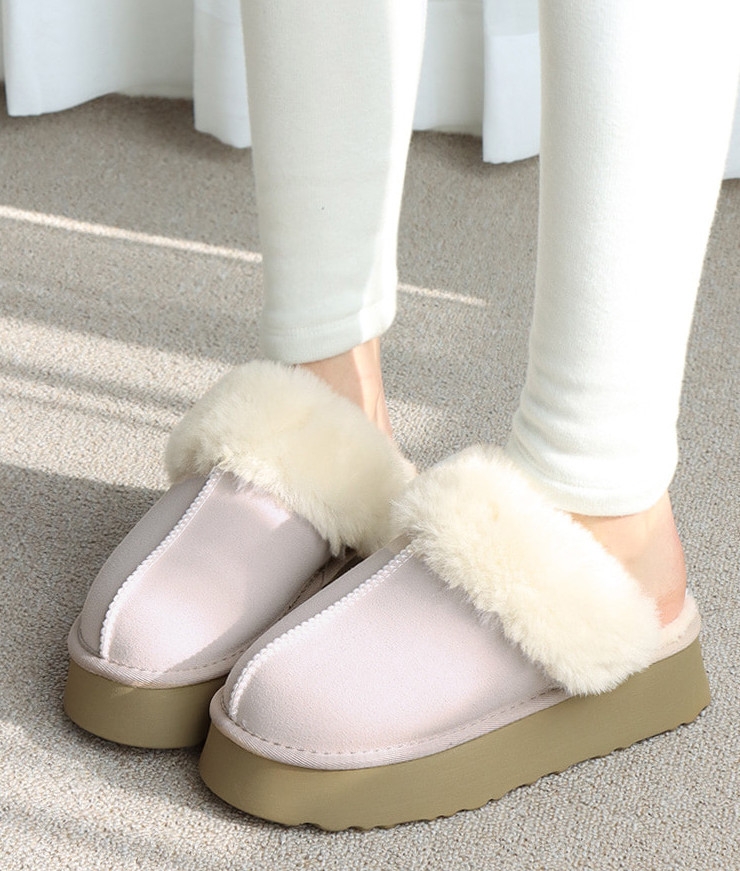 Giầy nữ cổ lông 110802