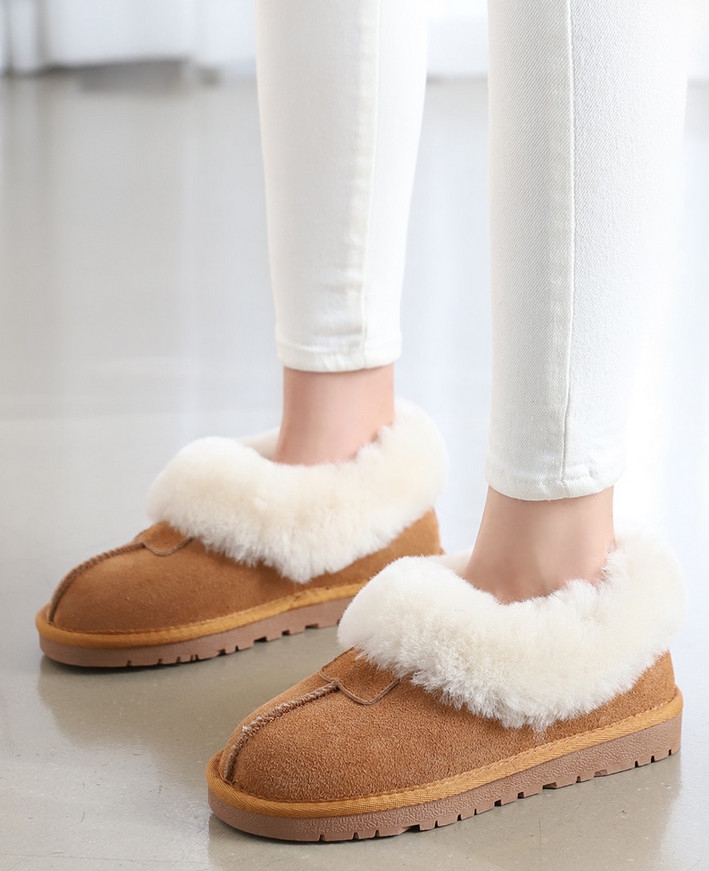 Giầy nữ cổ lông 110806