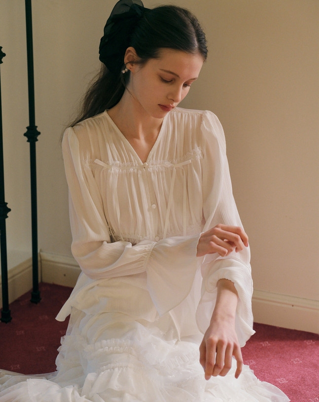 Sơ mi nữ Hàn Quốc 042527