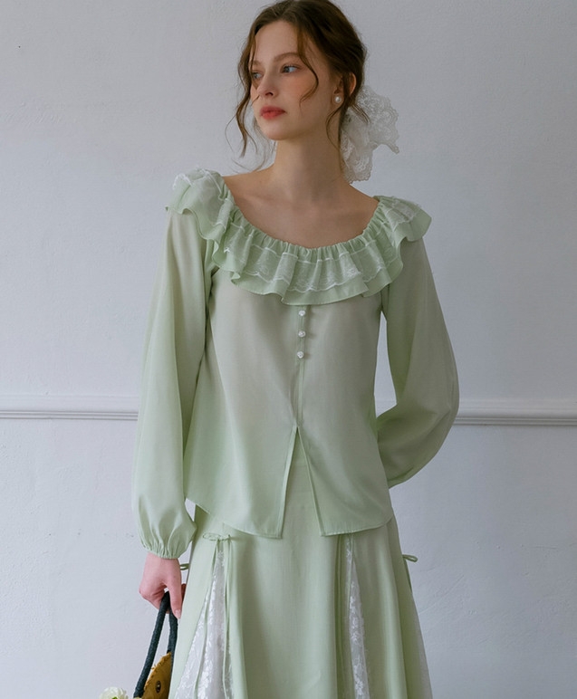 Sơ mi nữ Hàn Quốc 042528