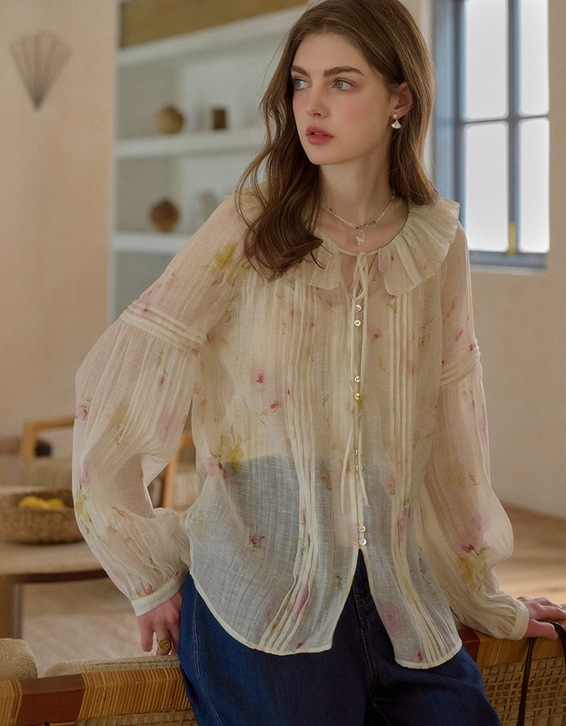 Sơ mi nữ Hàn Quốc 053105