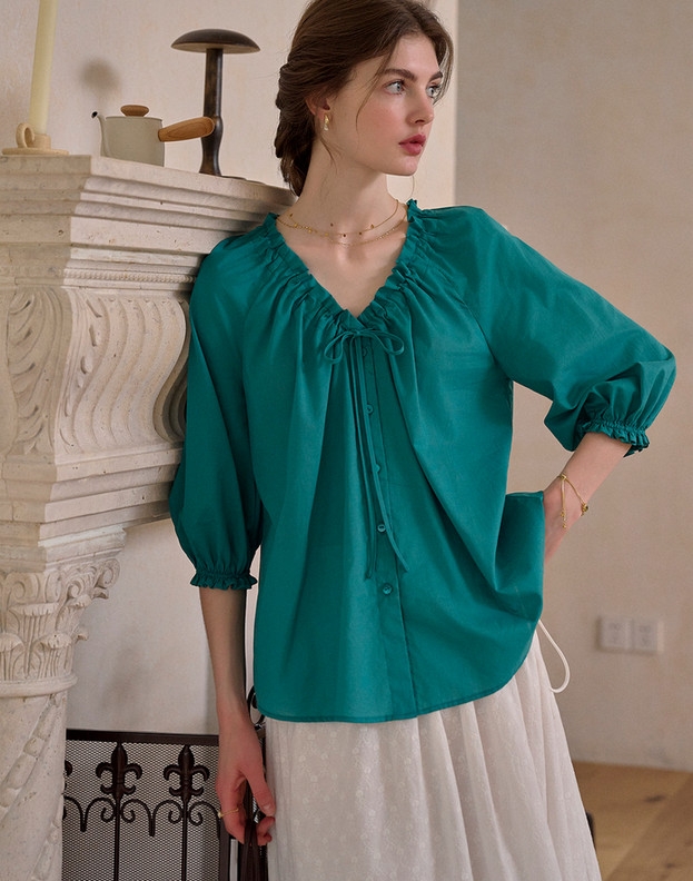 Sơ mi nữ Hàn Quốc 053106