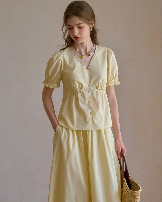 Sơ mi nữ Hàn Quốc 061110