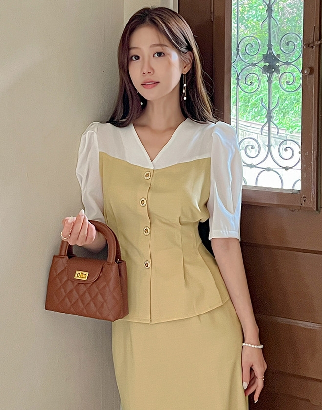 Sơ mi nữ Hàn Quốc 052004