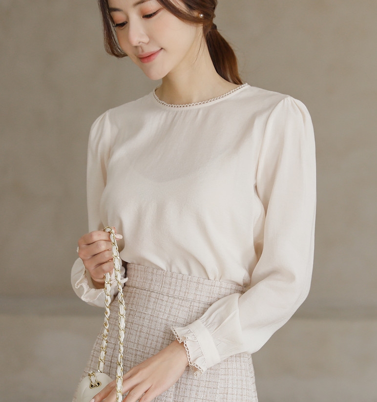 Sơ mi nữ Hàn Quốc 011506