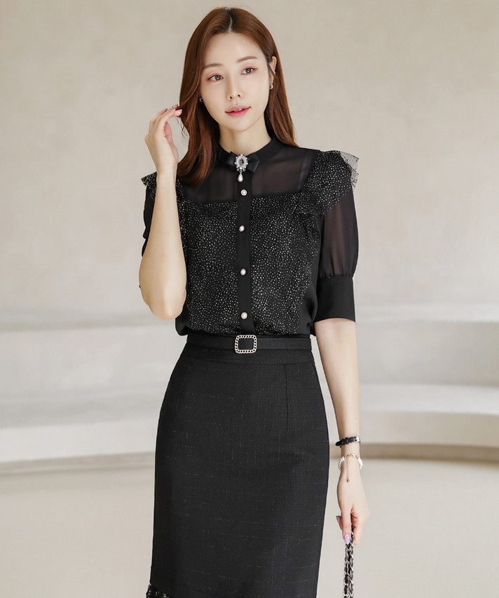 Sơ mi nữ Hàn Quốc 051205