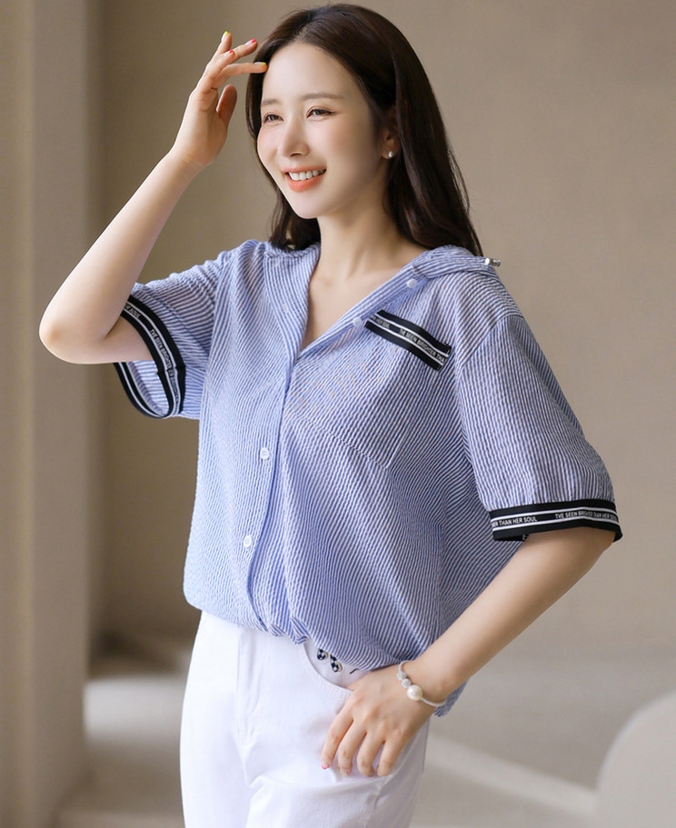 Sơ mi nữ Hàn Quốc 072417