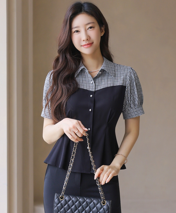 Sơ mi nữ Hàn Quốc 072419