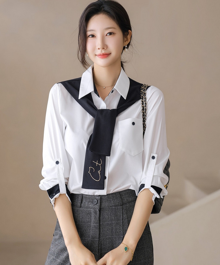 Sơ mi nữ Hàn Quốc 091801