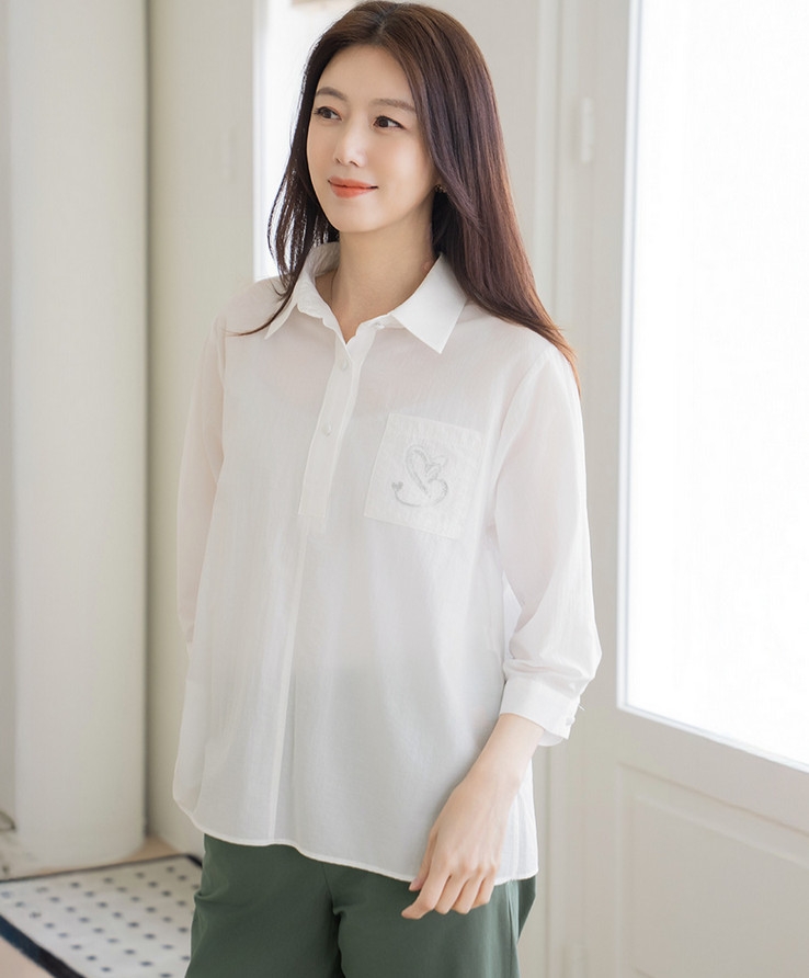 Sơ mi nữ Hàn Quốc 042250