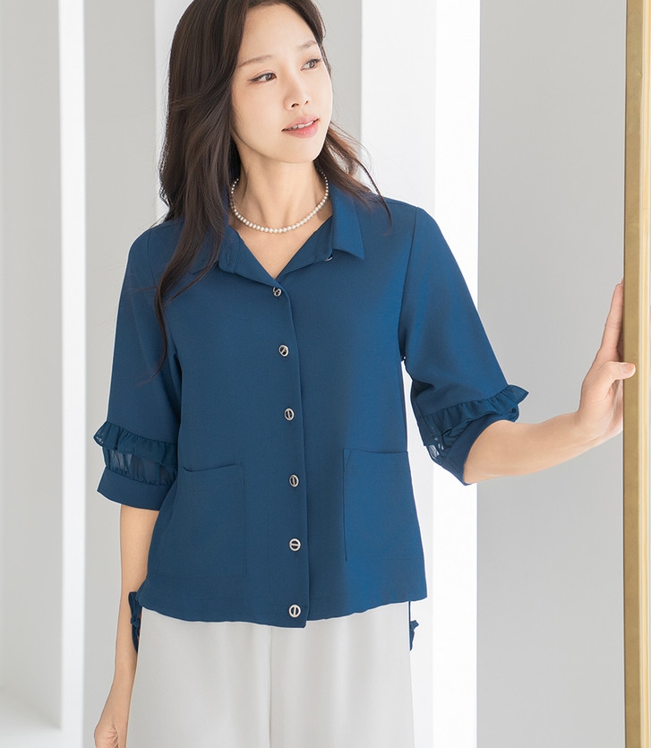 Sơ mi nữ Hàn Quốc 081827